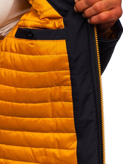 Men’s Transitional Jacket Navy Blue Bolf 5985