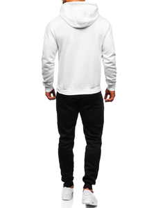 Men's Kangaroo Tracksuit White Bolf D002