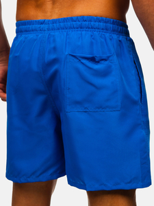 Men’s Swimming Trunks Royal Blue Bolf QD35