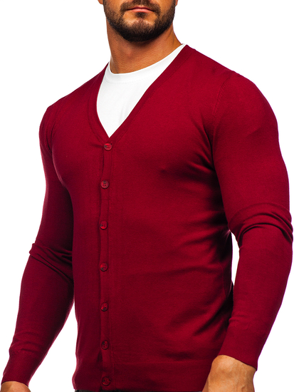 Men's Zip Cardigan Claret Bolf MM6006