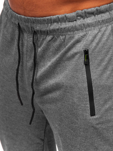 Men's Jogger Sweatpants Grey Bolf JX6109