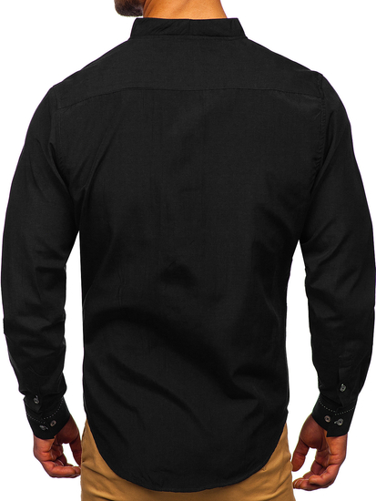 Men's Long Sleeve Shirt Black Bolf 5720