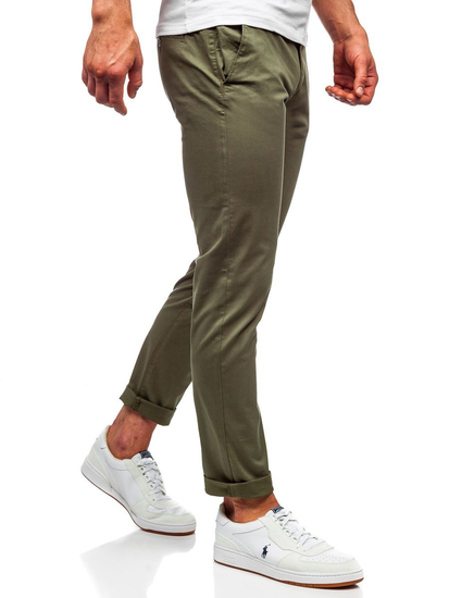 Men's Chino Pants Green Bolf 1146