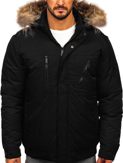 Men’s Winter Jacket Black Bolf 62M9515