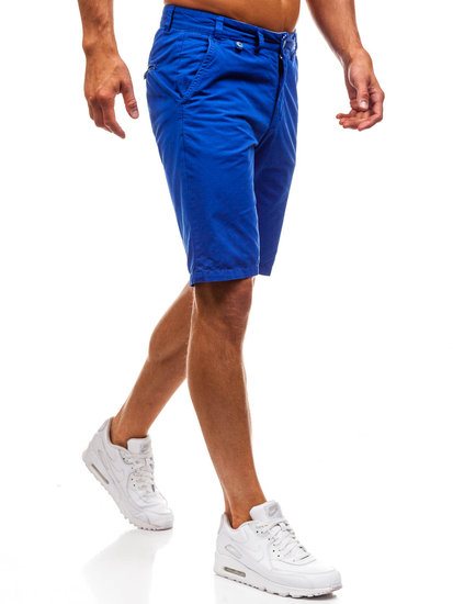 Men's Cotton Shorts Blue Bolf 3026
