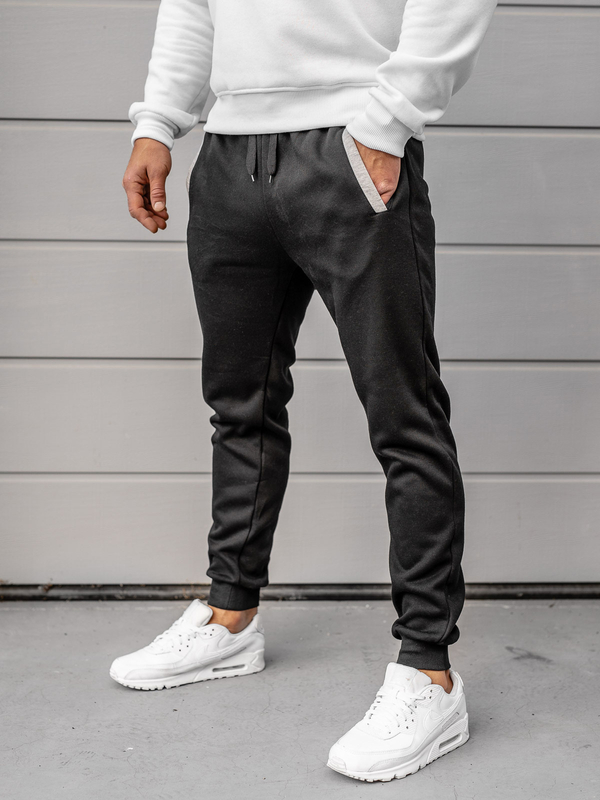 Men's Sweatpants Black Bolf AK13B-1