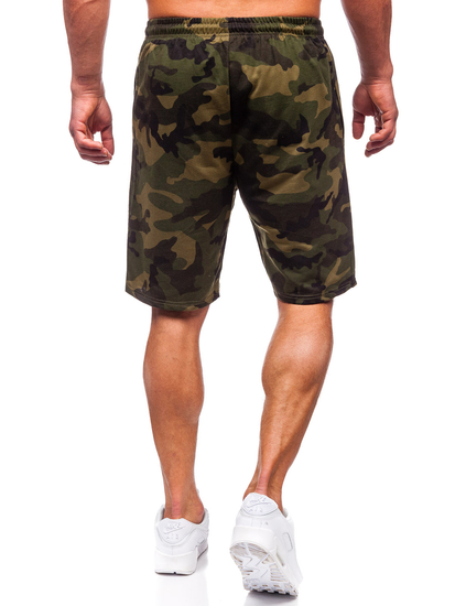 Men's Camo Shorts Khaki Bolf 8K283
