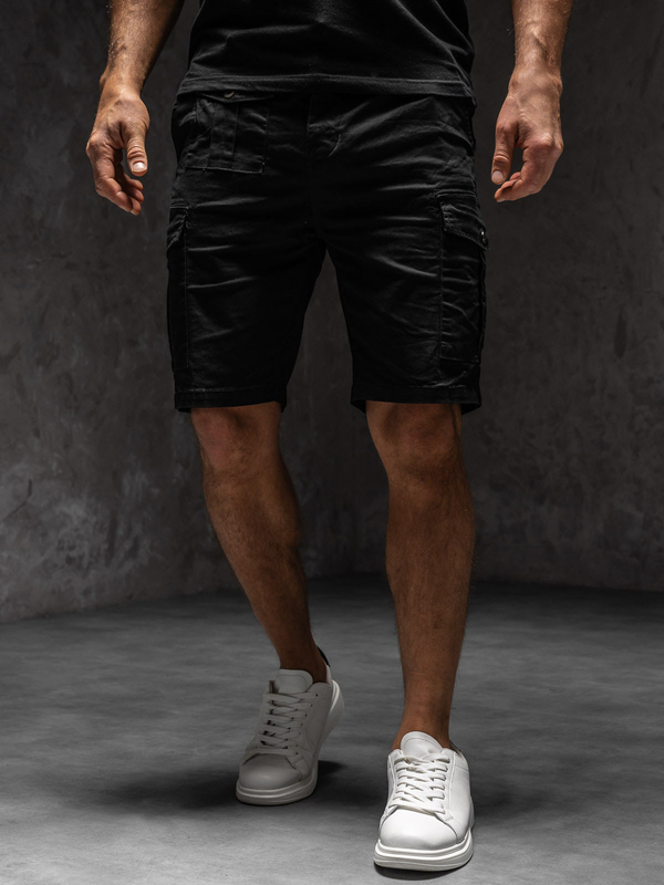 Men's Cargo Shorts Black Bolf MP0188NA1