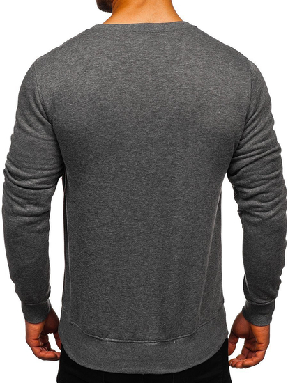 Men's Sweatshirt Graphite-Yellow Bolf 2021
