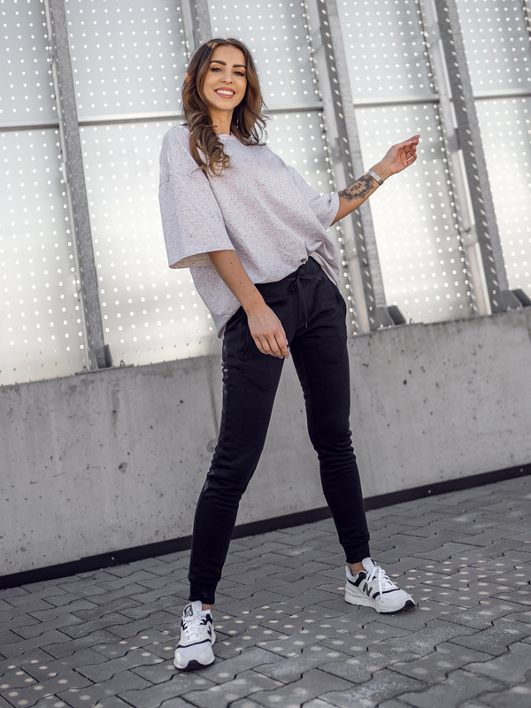 Women's Sweatpants Black Bolf CK-01B