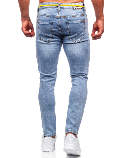 Men's Jeans Regular Fit Blue Bolf KX568