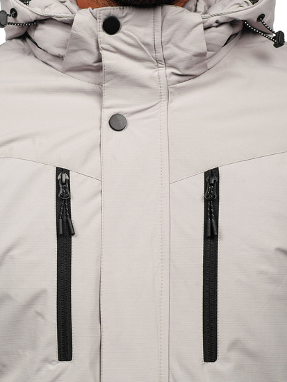 Men's Winter Jacket Grey Bolf 22M320