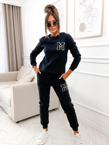 Women's 2-Piece Tracksuit Black Bolf VE22