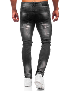 Men's Jeans Regular Fit Black Bolf MP010N