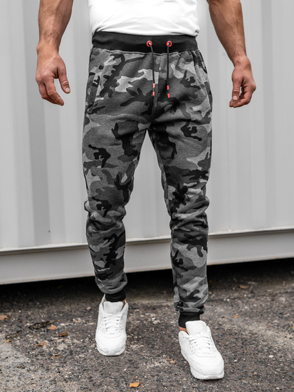 Men's Sweatpants Camo-Graphite Bolf KZ15A