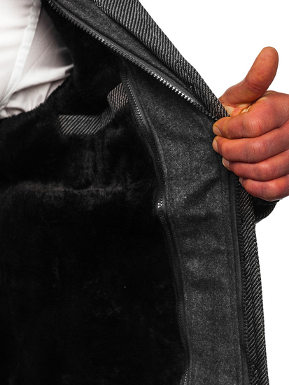 Men's Winter Jacket Grey Bolf 88802