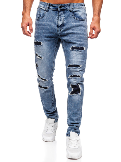 Men's Jeans Slim Fit Blue Bolf MP0153B