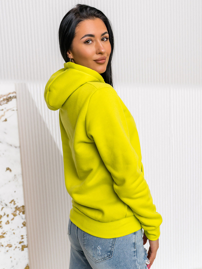 Women’s Kangaroo Sweatshirt Lime Bolf W02A1
