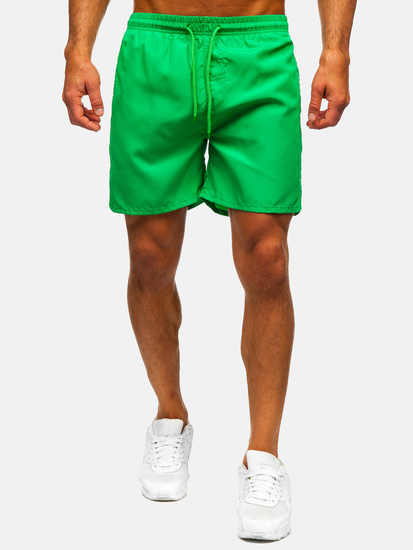 Men’s Swimming Trunks Green Bolf QD28