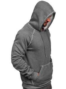 Men's Hoodie Graphite Bolf 8B152