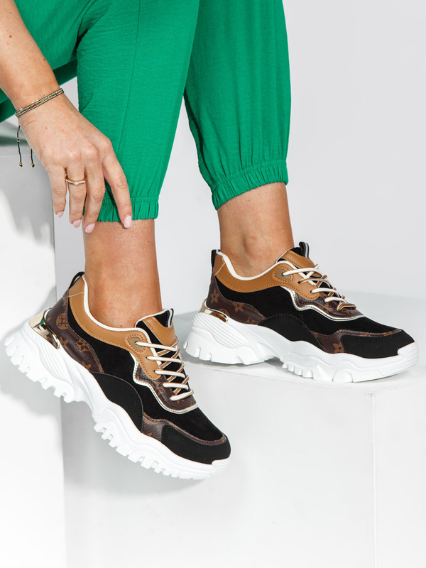 Women's Sneakers Black Bolf AD717