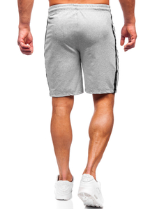Men's Sweat Shorts Grey Bolf 68005