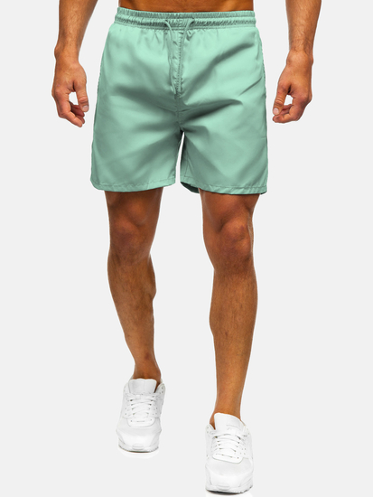 Men’s Swimming Trunks Mint Bolf QD35
