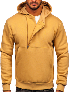 Men's Thick Hoodie Brown Bolf 02