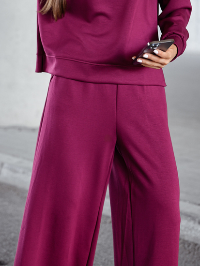 Women’s 2-Piece Sport Outfit masełko Claret Bolf 821111