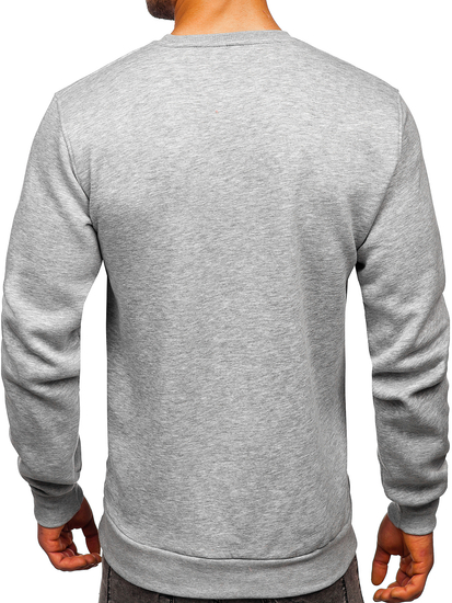 Men's Thick Sweatshirt Dark Grey Bolf 2001