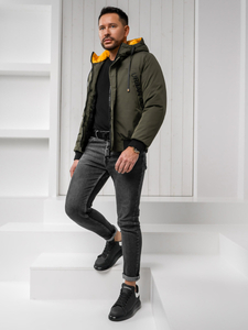 Men's Winter Jacket Green Bolf 27M8100