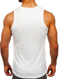 Men’s Basic Tank Top White Bolf 1205