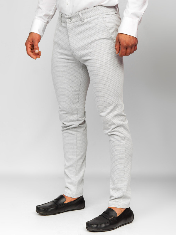 Men's Chinos Grey Bolf 5000-1