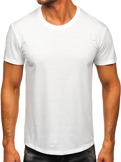 Men's Basic Cotton T-shirt White Bolf 67T1299