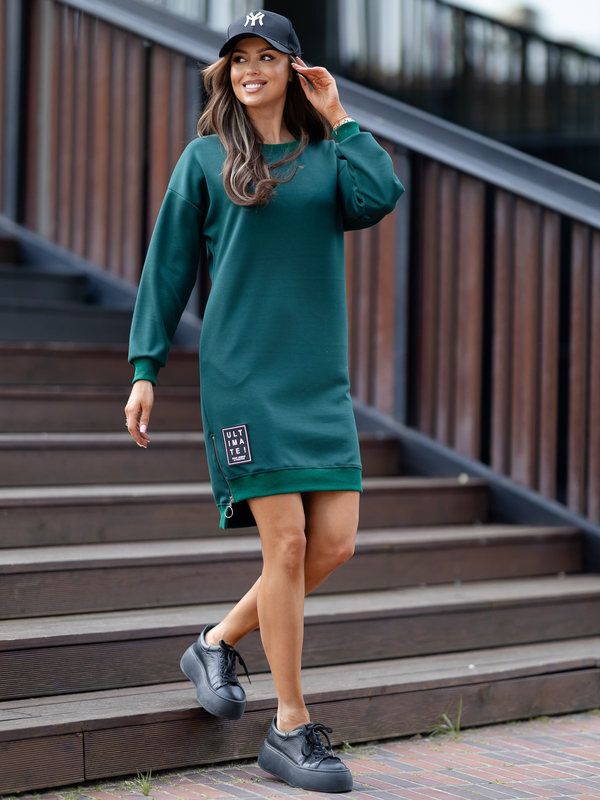 Women’s Sport butter dress Bottle Green Bolf 524