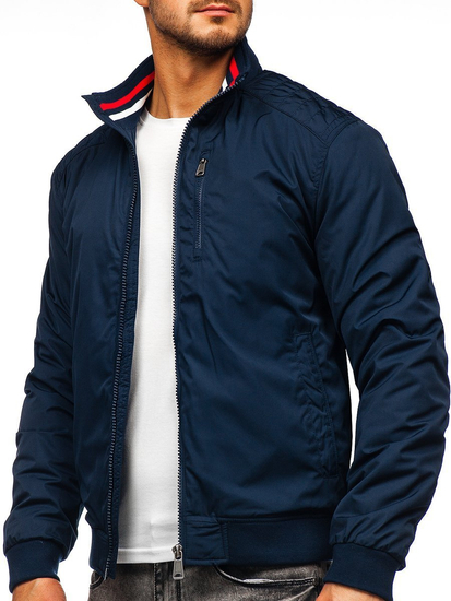Men's Lightweight Jacket Navy Blue Bolf 1907-1