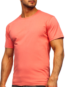 Men's Basic Cotton T-shirt Coral Bolf 192397