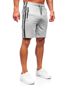 Men's Sweat Shorts Grey Bolf 68005