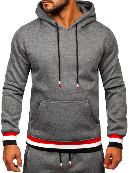 Men's Tracksuit with Hood Graphite Bolf 8C60