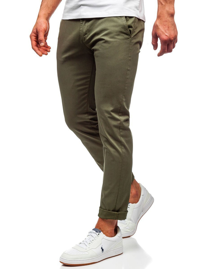 Men's Chino Pants Green Bolf 1146