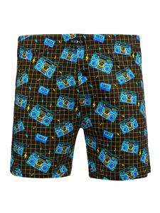 Men's Cotton Boxer Shorts Blue Bolf 1BB162