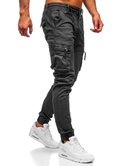 Men's Cargo Joggers Graphite Bolf 8983