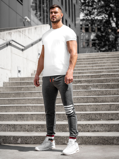 Men's Sweatpants Graphite Bolf 7033