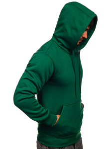 Men's Kangaroo Hoodie Dark Green Bolf 2009