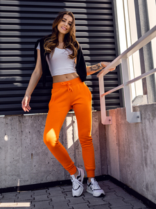Women's Sweatpants Orange Bolf CK-01B