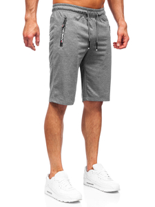 Men's Sweat Shorts Graphite Bolf JX512