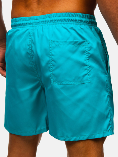 Men’s Swimming Trunks Blue Bolf QD35