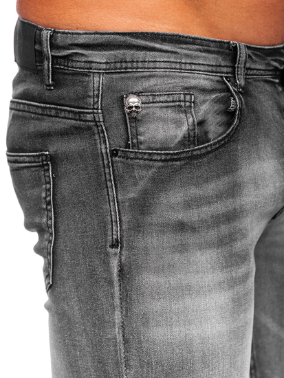 Men's Jeans Regular Fit Black Bolf MP019G