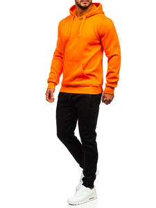 Men's Kangaroo Tracksuit Orange Bolf D002