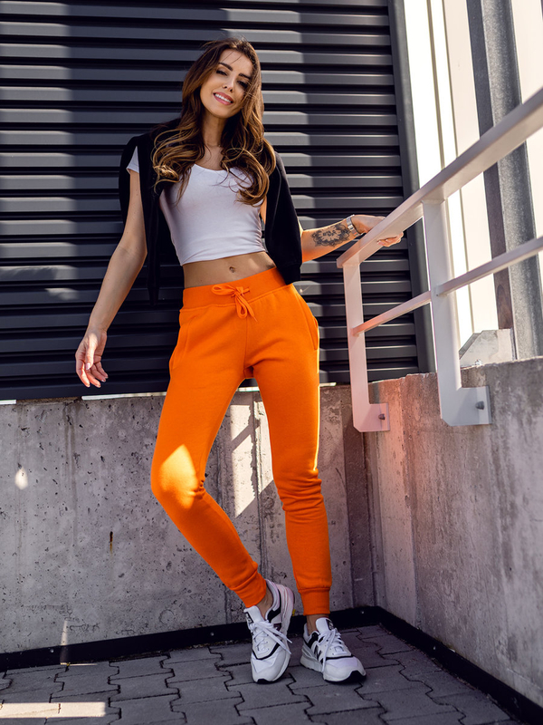 Women's Sweatpants Orange Bolf CK-01B